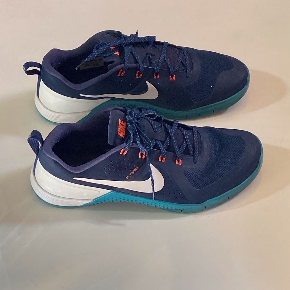Nike Metcon 1 OG 704688-404 Teal and Navy Training Sneakers Men’s Size 13US